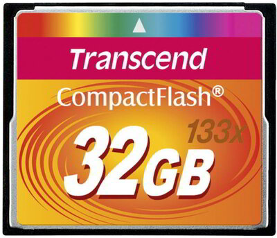 Transcend 32GB High Speed 133x CompactFlash memóriakártya