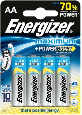 Energizer Maximum LR6 Power Boost Alkaline AA Ceruzaelem (4db/csomag)