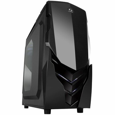 RaidMax RGH Ninja II Window Számítógépház - Fekete