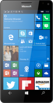 Microsoft Lumia 950 XL Dual Sim Fekete