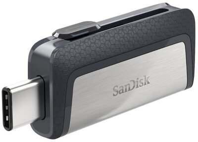Sandisk 16GB Ultra Dual Drive USB 3.1 Pendrive - Fekete/Ezüst