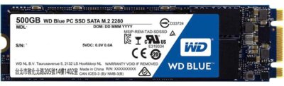 WD Blue SSD M.2 SATA 500GB SATA/600