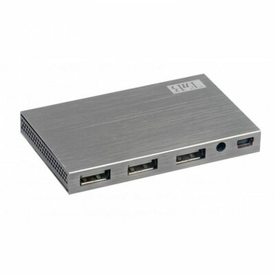 Silverline TNB USB Hub 7portos, Aluminium /HUUSB7ALU/