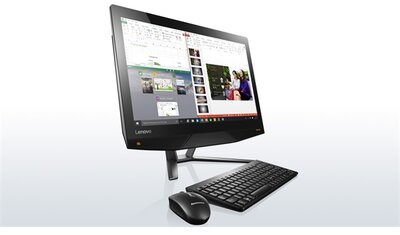 Lenovo IdeaCentre 23.8" AIO PC - Fekete FreeDOS