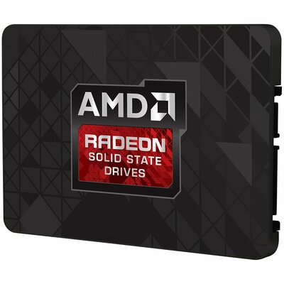AMD Radeon R3 SATA III 240GB SSD, 2.5" 7mm, SATA 6 Gbit/s, Read/Write: 530 MB/s / 470 MB/s, Random Read/Write IOPS 77K/25K, PN# R3SL240G
