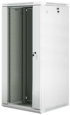 Lanberg 19" fali rack szekrény 27U 600x600mm - szürke