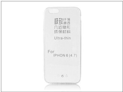 Apple iPhone 6 szilikon hátlap - Ultra Slim 0,3 mm - transparent