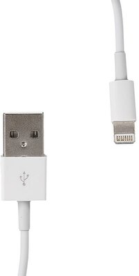Whitenergy iPhone 5 USB adat- és töltőkábel 2m - Fehér