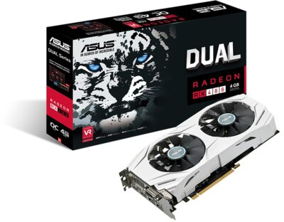 Asus Radeon RX 480 DUAL 4GB GDDR5 Videókártya