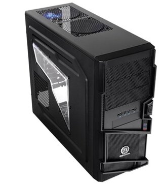 Thermaltake Commander MS-1 VN400A1W2N Window Számítógépház - Fekete