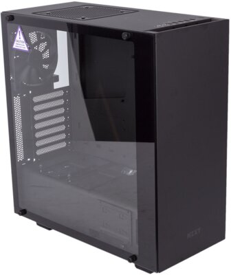NZXT Elite S340 ATX Window Számítógépház - Fekete