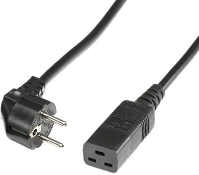 Roline IEC320-C19 16A 220V-os hálózati kábel, fekete