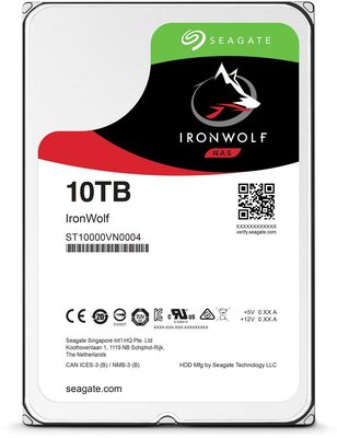 Seagate 10TB IronWolf SATA3 3.5" szerver HDD