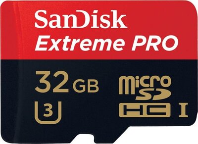 Sandisk microSDHC 32GB Extreme Pro