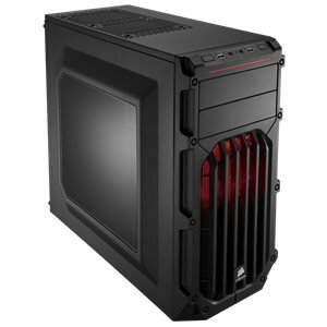 Corsair Carbide Series SPEC-03 Mid Tower Case, Piros LED