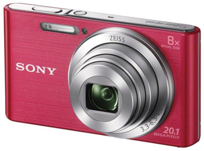 Sony DSC-W830P rózsaszín digitális fényképezőgép + kártya + tok