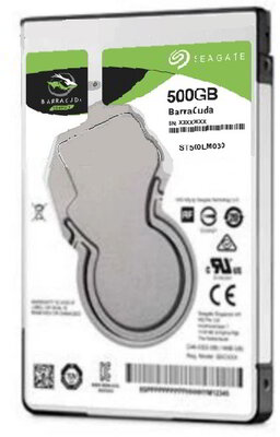 Seagate 500GB BarraCuda SATA3 2.5" notebook HDD