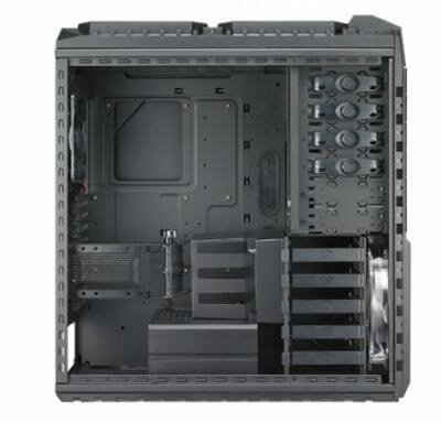 Cooler Master HAF X táp nélküli fekete ATX ház