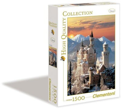 Clementoni C31925 High Quality Puzzle 1500 db - Neuschwanstein vára