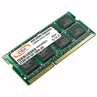 CSX Notebook 2GB DDR3 (1066Mhz, 256x8) SODIMM memória