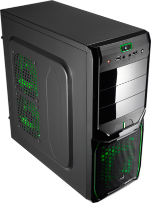 Aerocool V3X Advance Evil Green Edition számítógépház