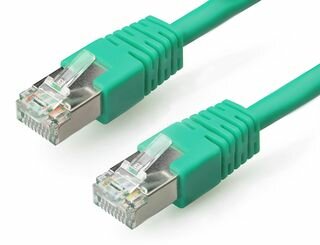 Gembird FTP kat.6 RJ45 patch kábel, 0.5m, zöld