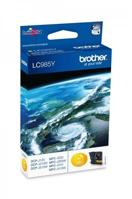 BROTHER Patron LC-985Y 260/oldal, sárga