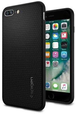 Spigen SGP Liquid Armor Apple iPhone 7 Plus Hátlap Tok - Fekete
