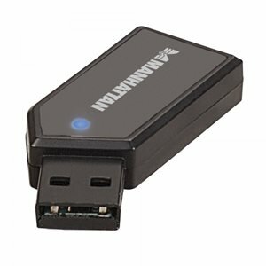 Manhattan 101677 Mini USB 2.0 Multi-Card Reader & Writer, Hi-Speed USB, Mobile, 24-in-1