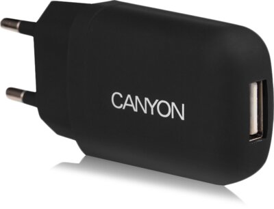 Single USB Home Carger 1A (Color: Black)