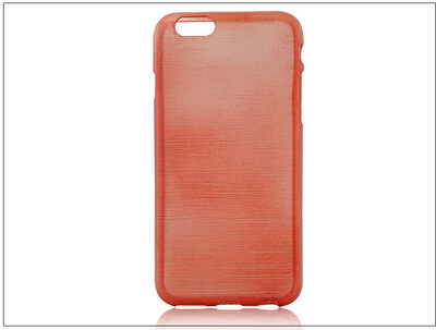 Apple iPhone 6 Plus/6S Plus szilikon hátlap Jelly Brush - Piros