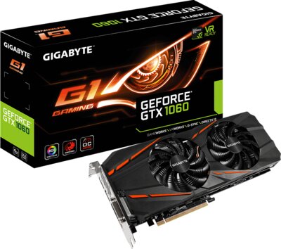 Gigabyte GeForce GTX 1060 G1 Gaming 6GB GDDR5 Videókártya