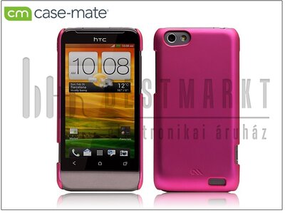 HTC One V hátlap - Case-Mate Barely There - pink