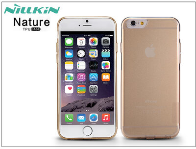 Nillkin Nature Apple iPhone 6/6S szilikon hátlap - Barna
