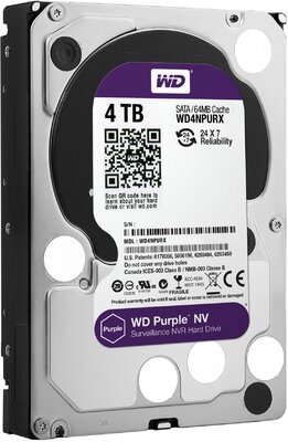 Western Digital Purple NV 4TB / 3.5" / SATA3 merevlemez