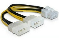 Kab PCIE - VGA Tápkábel