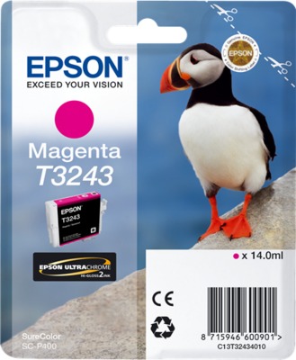 Epson HI-GLOSS2 T3243 PUFFIN - Toner - Magenta