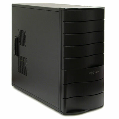 CoolerMaster RC-631-KKN1-GP Mystique 631 ATX miditorony, fekete