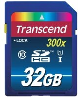 Transcend 32GB SDHC Class10 UHS-I Card