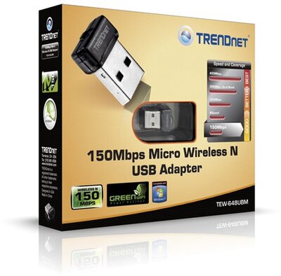 TRENDnet TEW-648UBM USB2.0 150Mbps Wi-Fi adapter