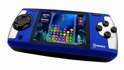 Overmax Basic Player 2,5" 200 játék - kék
