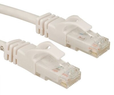 LogiLink CAT6 U/UTP Patch Cable EconLine AWG24 white 15m