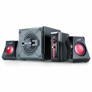 Genius SW-G2.1 1250 2.1 hangfal - feteke-piros