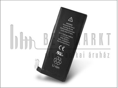 Apple iPhone 4 gyári akkumulátor - Li-Ion 1420 mAh (csomagolás nélküli)