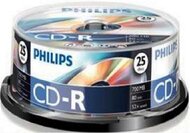 Philips CD-R lemez Hengerdoboz 25 db