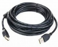 Gembird USB 2.0 A- B kábel, 1.8m, ferritmagos Fekete