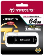 Transcend JetFlash 750 64GB fekete