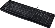 Logitech K120 USB Billentyűzet UKR - Fekete
