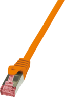 LogiLink CAT6 S/FTP Patch Cable PrimeLine AWG27 PIMF LSZH orange 0,50m
