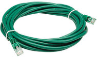 Szerelt UTP kábel 1 méter, zöld, CAT5e